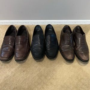 Bundle of 3 pairs Tod’s Men’s loafers. Size 11-12. Fit a US 12